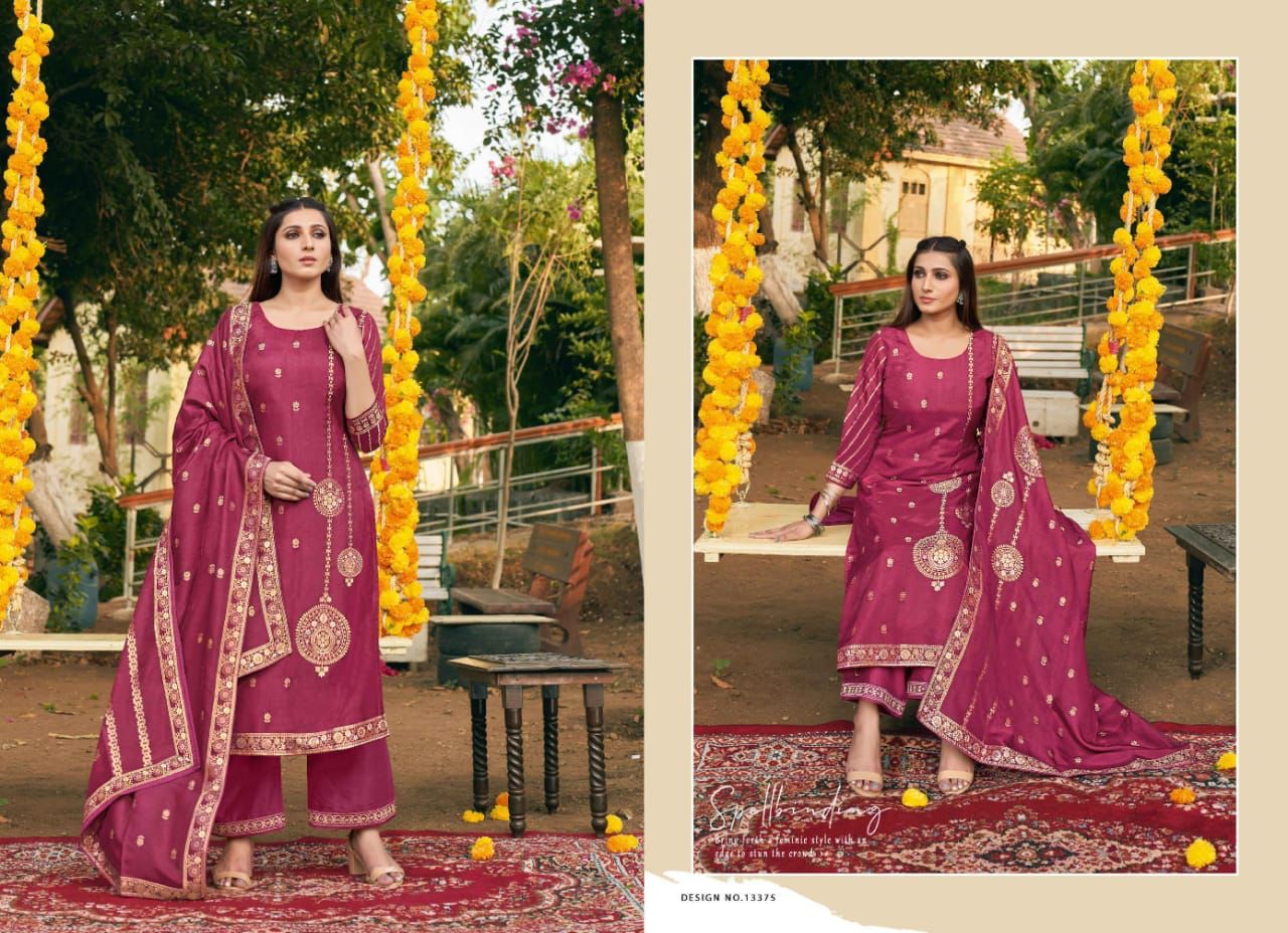Kalaroop Laavanya Heavy New Designer Exclusive Wear Kurti Pant With Dupatta Collection